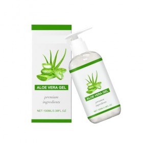 Gel Apaisant À Laloe Vera - Favorise La Réparation Quotidienne de la Peau, Illumine le Teint, Améliore la Texture de la Peau ...