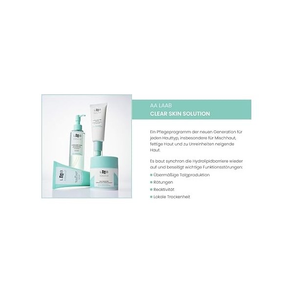 AA Laab Clear Skin Solution Ultra Léger Gel SPF 50 Normalisant Protection 40ml