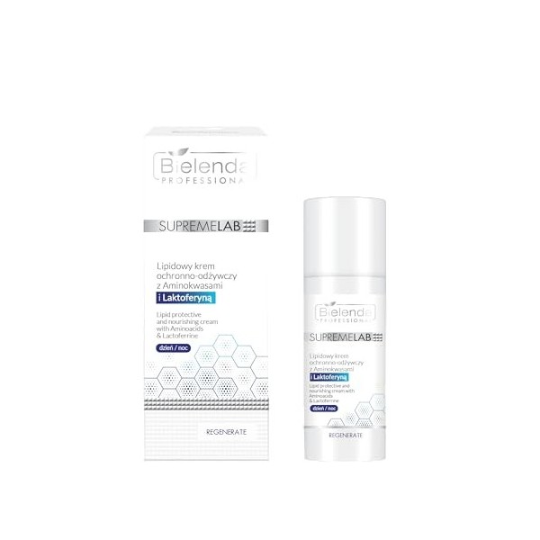 Bielenda Supremelab Skin Architect LipidSchutz Crème de soin avec acides aminés et lactoferrine 50 ml