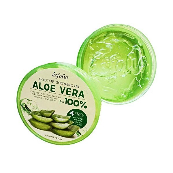 Esfolio Aloe Vera Gel apaisant hydratant 300 ml