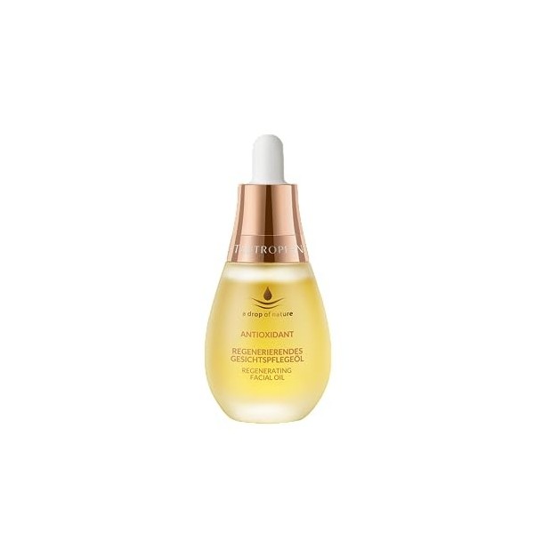 TAUTROPFEN Naturkosmetik Huile de soin régénérante pour le visage 15 ml , texture légère, absorption rapide, avec coenzyme Q