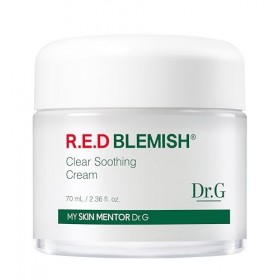 Dr. G NEW RED Blemish Clear Soothing Cream 70 ml 2,36 oz Gowoonsesang Cosmetic, Crème hydratante de restauration Crème Jour e...