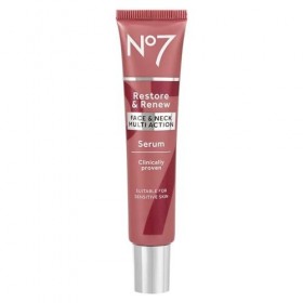 No7 Sérum MULTI ACTION Restaurer et Renouveler Visage et Cou 30 ml