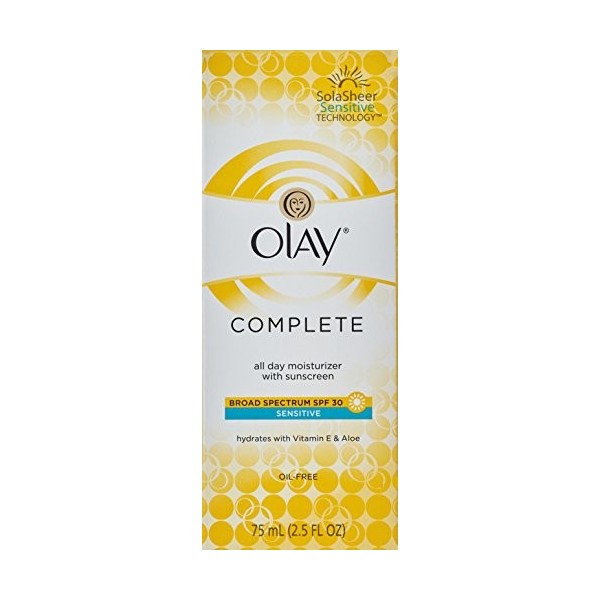 Olay Hydratant à usage quotidien anti-UV Olay Complet - FPS 30 - 73 ml Crème Jour et Nuit