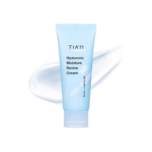 TIAM Tiam Hyaluronic Moisture Revive Crème hydratante pour le visage pour peaux sèches et déshydratées 50 ml Crème Jour et Nuit