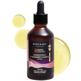 MARY & MAY Idebenone + Sérum complexe à la mûre 80 ml Crème Jour et Nuit