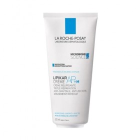 La Roche-Posay - Lipikar Crème Relipidante AP+M - Crème Hydratante Corps - Apaise les Peaux Sèches et Atopiques - Beurre de K...