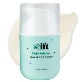 kift Sérum multi-solutions pour le visage et les yeux - Sérum hydratant, lissant et apaisant K-Beauty Skincare pour radiant, ...