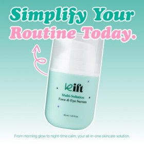 kift Sérum multi-solutions pour le visage et les yeux - Sérum hydratant, lissant et apaisant K-Beauty Skincare pour radiant, ...