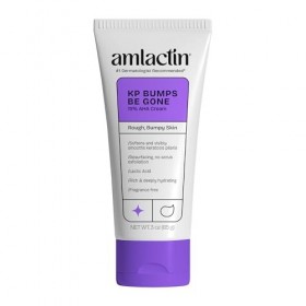 AmLactin KP Bumps Be Gone Crème hydratante hydratante pour peau rugueuse et sèche, tube de 3 oz Crème Jour et Nuit