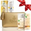 Ritalia® Crème Bave d’Escargot 80% 100 ml + Baume Démaquillant Ritalia® Hydrate, Illumine et Réduit les Taches Rituel Anti-Âg...