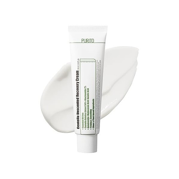 PURITO Centella Unscented Recovery Cream Crème Jour et Nuit