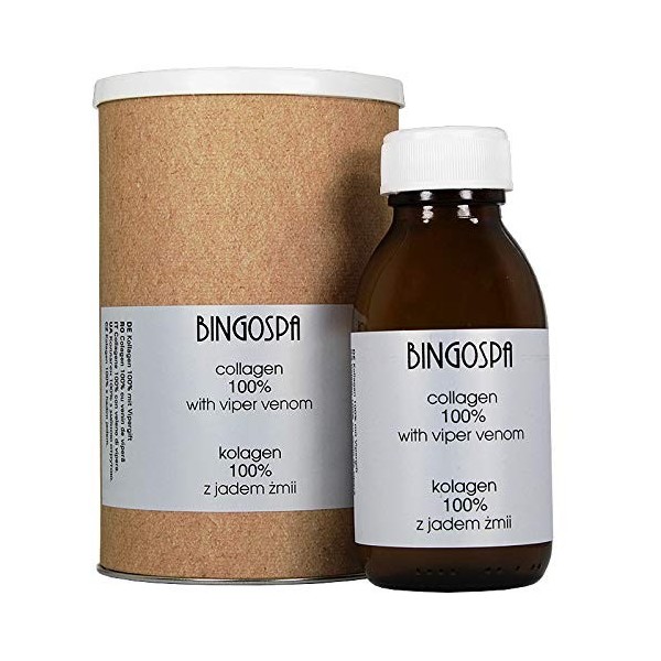 BINGOSPA Collagène anti-rides au venin de vipère 100 ml Crème Jour et Nuit