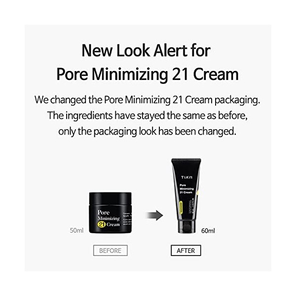 [TIAM] Crème minimisant les pores 21 tube 60 ml Crème Jour et Nuit