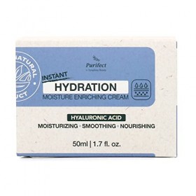 Purifect Instant Hydration Moisture Enriching Cream Hyaluronic Acid , Hydrates and Plumps Skin 50ml Crème Jour et Nuit
