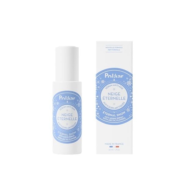Polåar - Sérum Anti-âge jour Jeunesse Neige Éternelle aux Fleurs Arctiques - Réduit rides & ridules, Raffermit, Bouclier prot...