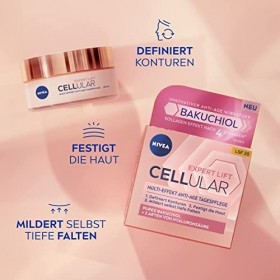 NIVEA Cellular Expert Lift Multi-Effekt Anti-Age Soins de jour, crème de jour hydratante pour une peau plus jeune, crème hydr