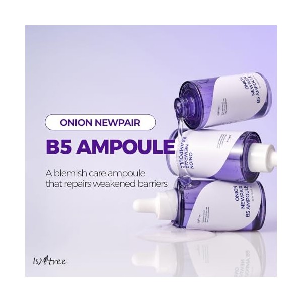 ISNTREE Onion NewPair B5 Ampoule 50 ml Crème Jour et Nuit