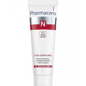 Pharmaceris VITA-CAPILARIL hydratant-renforcement Crème visage SPF20 crème contre Rougeur
