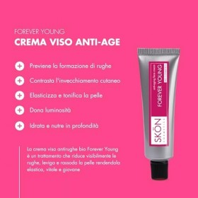 SKÖN | Crème anti-rides hyaluronique pour le visage, Forever Young, bio, hydratante, anti-âge avec acide hyaluronique pur, vi