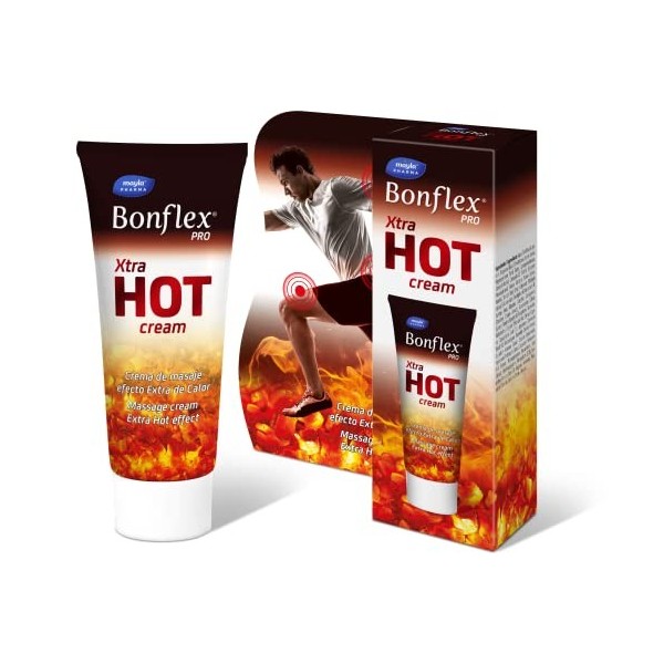BONFLEX BONFLEX xtra hot cream 100ml. – soin conçu pour une utilisation régulière, contenance 100 ml, peut être utilisé régul