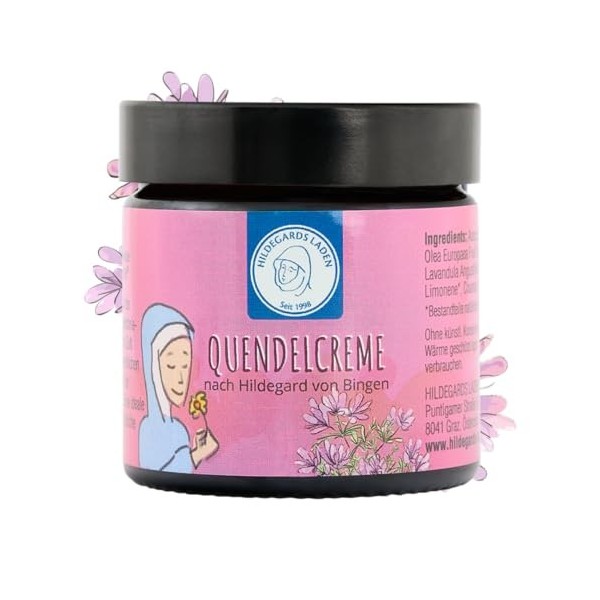 Crème de soin à la source | daprès Hildegard von Bingen | 100 % naturelle | Crème de soin | fidèle à loriginal | 50 ml