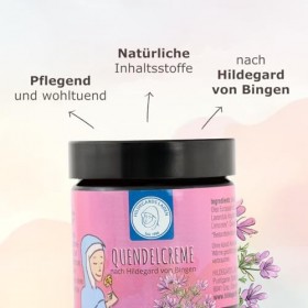 Crème de soin à la source | daprès Hildegard von Bingen | 100 % naturelle | Crème de soin | fidèle à loriginal | 50 ml