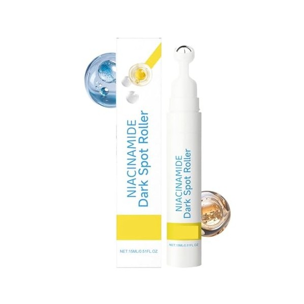 Sérum Roller, Éclaircissant, Unifie le Teint Et Réduit Les Cicatrices Dacné 3pcs