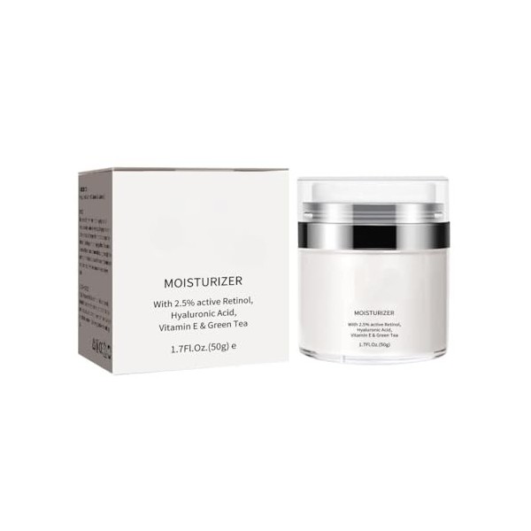 PAZRSASX Rétinol crème Anti-âge et Anti-Rides. Éclaircir Les ridules et resserrer la Peau du Visage