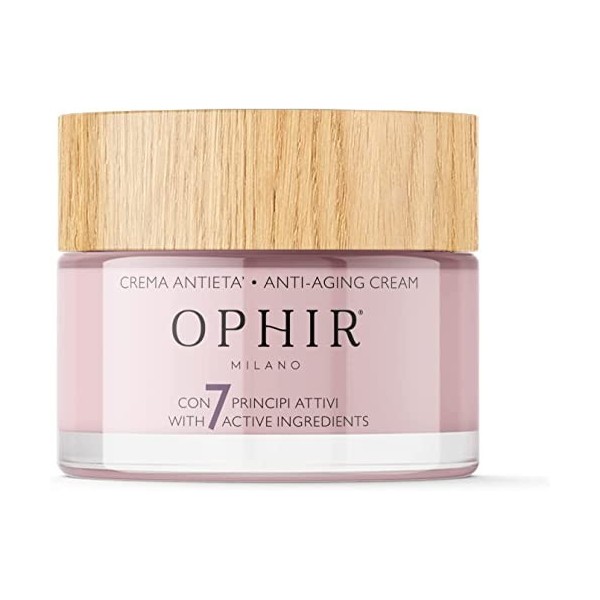Crème anti-âge OPHIR - Crème de jour et de nuit - Crème hydratante visage anti-âge pour femmes avec 7 principes actifs - Crèm