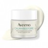 Aveeno CALM+RESTORE Soin de jour à lavoine prébiotique et à lagripaume – apaise les peaux sensibles, hydrate et renforce la C...