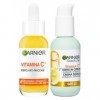 Garnier Sérum Visage Anti-Imperfections Vitamine C+ avec Niacinamide Acide Salicylique Mélasyl Antioxydant 30ml + Sérum Visag