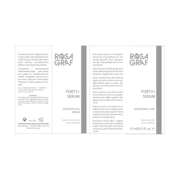 Rosa Graf FORTY + Anti Ageing Serum