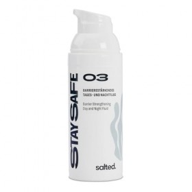 salted. Fluide de jour et de nuit - 50 ml - Hydrate et protège contre la perte dhumidité - Contre les boutons et les impuret