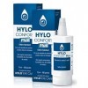 HYLO CONFORT Plus - Hydratation intensive longue durée - Lot de 2 flacons 10ml 2 
