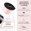 Lierac - Hydragenist - Recharge de la Crème Réhydratante Éclat 50ml - Soin Visage - Réhydrate - Réconforte - Illumine - 98% d...