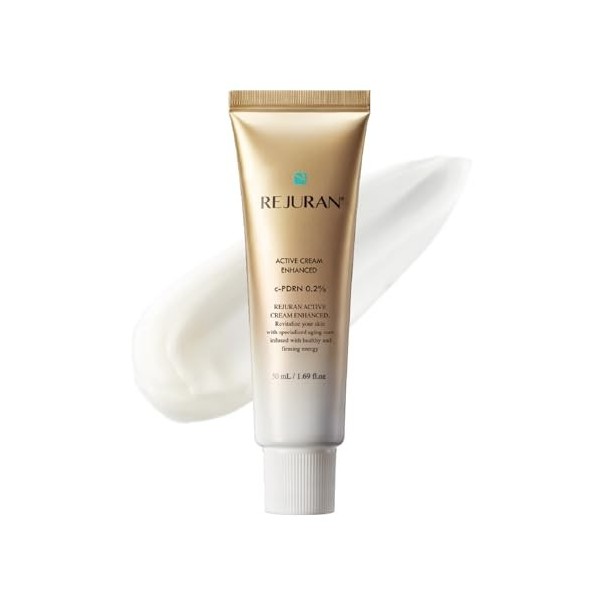 REJURAN Crème Active Améliorée, Dot Pdrn Deep Rejuvenation Salmon Dna Pdrn Crème Hydratante Visage Pour Stimuler Le Collagène