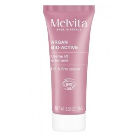 Melvita - Crème Lift & Fermeté Visage - Argan Bio Active - Effet Liftant Immédiat, Huile dArgan Fermentée - 15 ml Crème Jour ...