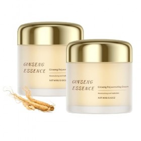 Crème visage rajeunissante au ginseng, hydratant anti-âge pour les rides, les taches brunes, formule nourrissante et hydratan...