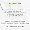 Gel‑Crème Jour Aloe Paris 50 ml – Gel‑crème hydratant jour à l’Aloe Vera Bio & Huile de noisette BIO – Légère, nourrissante,