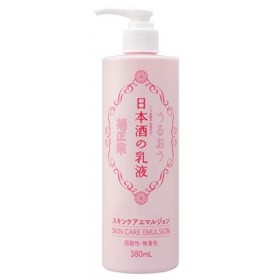 Kikumasamune Japanese Sake Moisture Emulsion - 380 ml - Lait hydratant pour le visage et le corps avec acides aminés et céram
