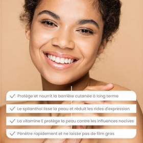 Spilanthox therapy - Balance Face Oil - Soin visage anti-âge fermeté pour lisser les expressions - Huile visage au spilanthol