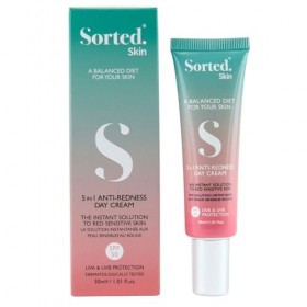 Sorted Skin - 5 in 1 Anti-Redness Day Cream - SPF50 30 ml