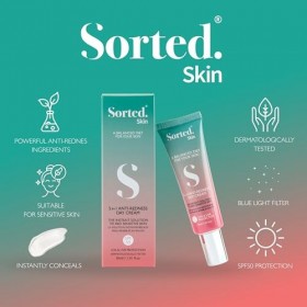 Sorted Skin - 5 in 1 Anti-Redness Day Cream - SPF50 30 ml