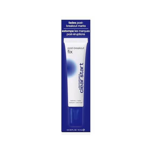 Dermalogica Post-Breakout Fix 15ml - Soin post-éruption cutanée à la niacinamide et hexylresorcinol. Accélère la cicatrisatio