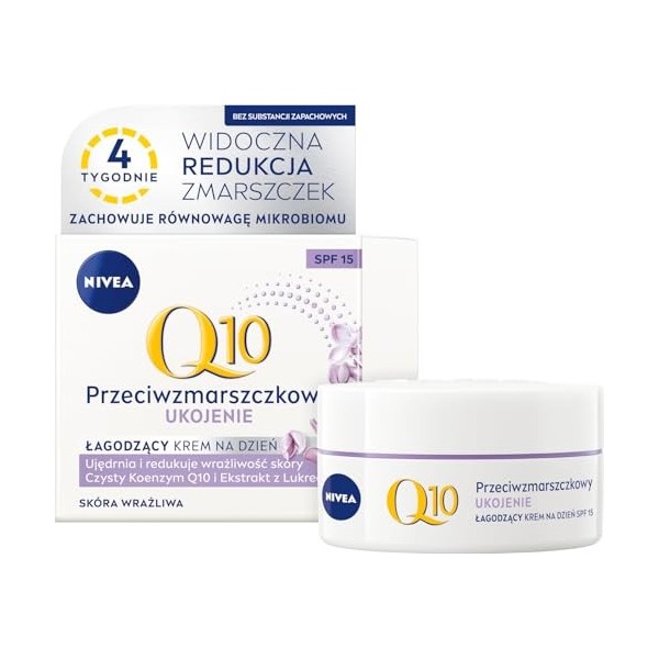 NIVEA Q10 Power Anti-Rides + Crème de Jour Sensibilité Réduite - 50 ml