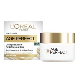 2 x LOreal Paris Age Perfect Re-Hydrating Day Cream 50ml