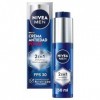 NIVEA MEN POWER Crème hydratante 2 en 1 anti-taches et anti-rides 1 x 50 ml , crème visage anti-âge avec protection FP30, pr ...