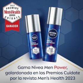 NIVEA MEN POWER Crème hydratante 2 en 1 anti-taches et anti-rides 1 x 50 ml , crème visage anti-âge avec protection FP30, pr ...