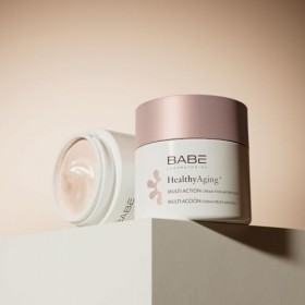Laboratorios Babé - Multi Acción Crema para piel madura | HealthyAging+ | Facial Hidratante 50 ml | Antiarrugas | Nutritiva |
